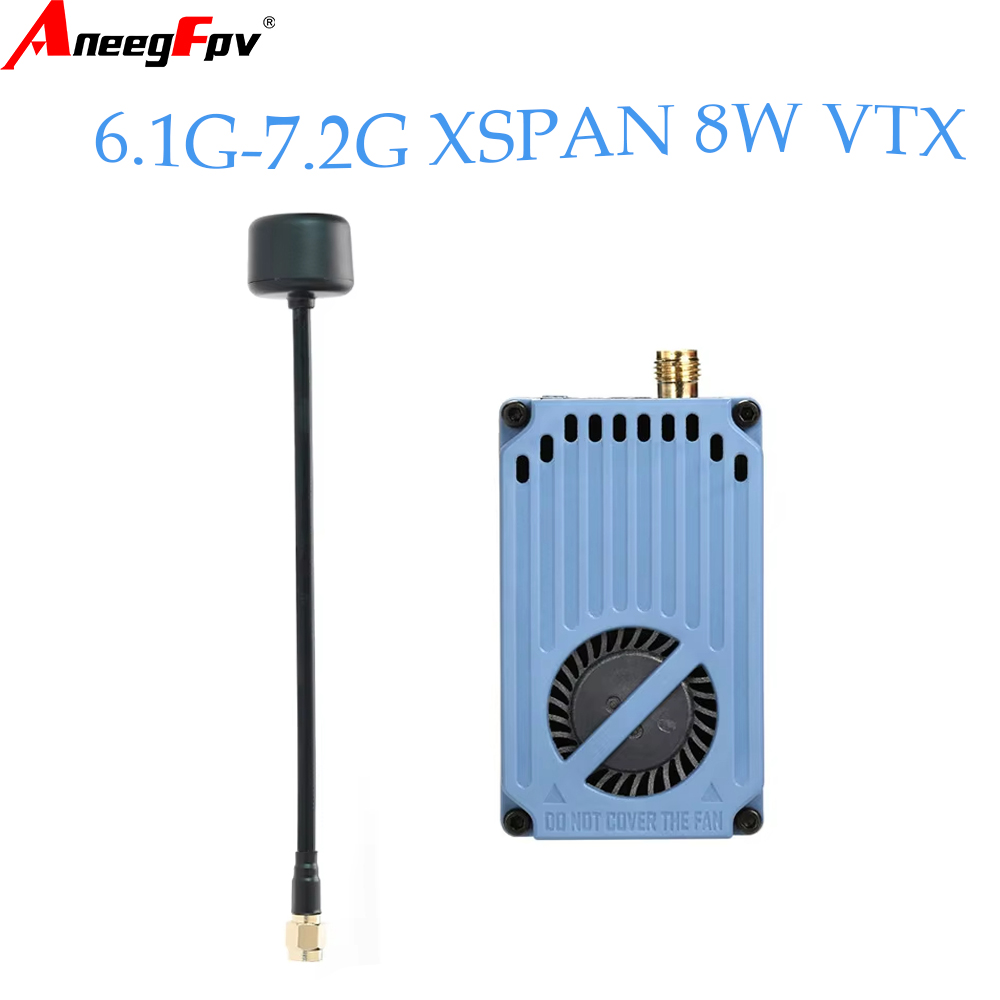 RUSHFPV 6.1‑7.2G 8W X61728 VTX - Fpv Drone Vtx ulasan dan harga