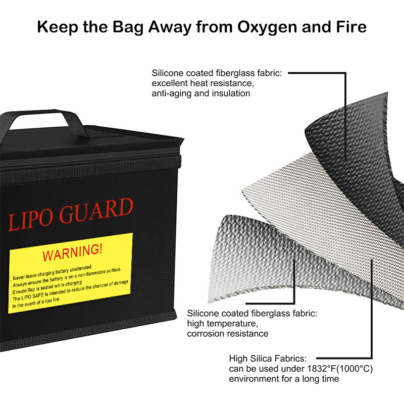 Lipo Guard Safety Bag Fireproo - Fpv Drone Bag ulasan dan harga
